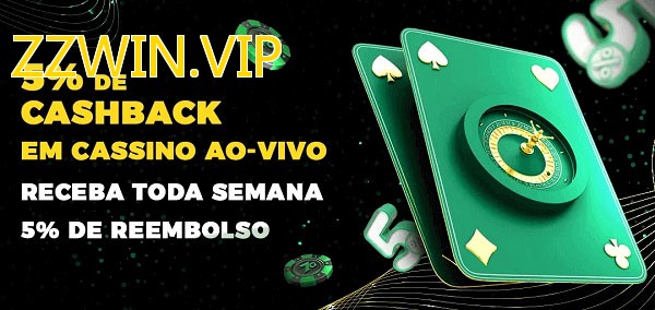 Promoções do cassino ao Vivo ZZWIN.VIP